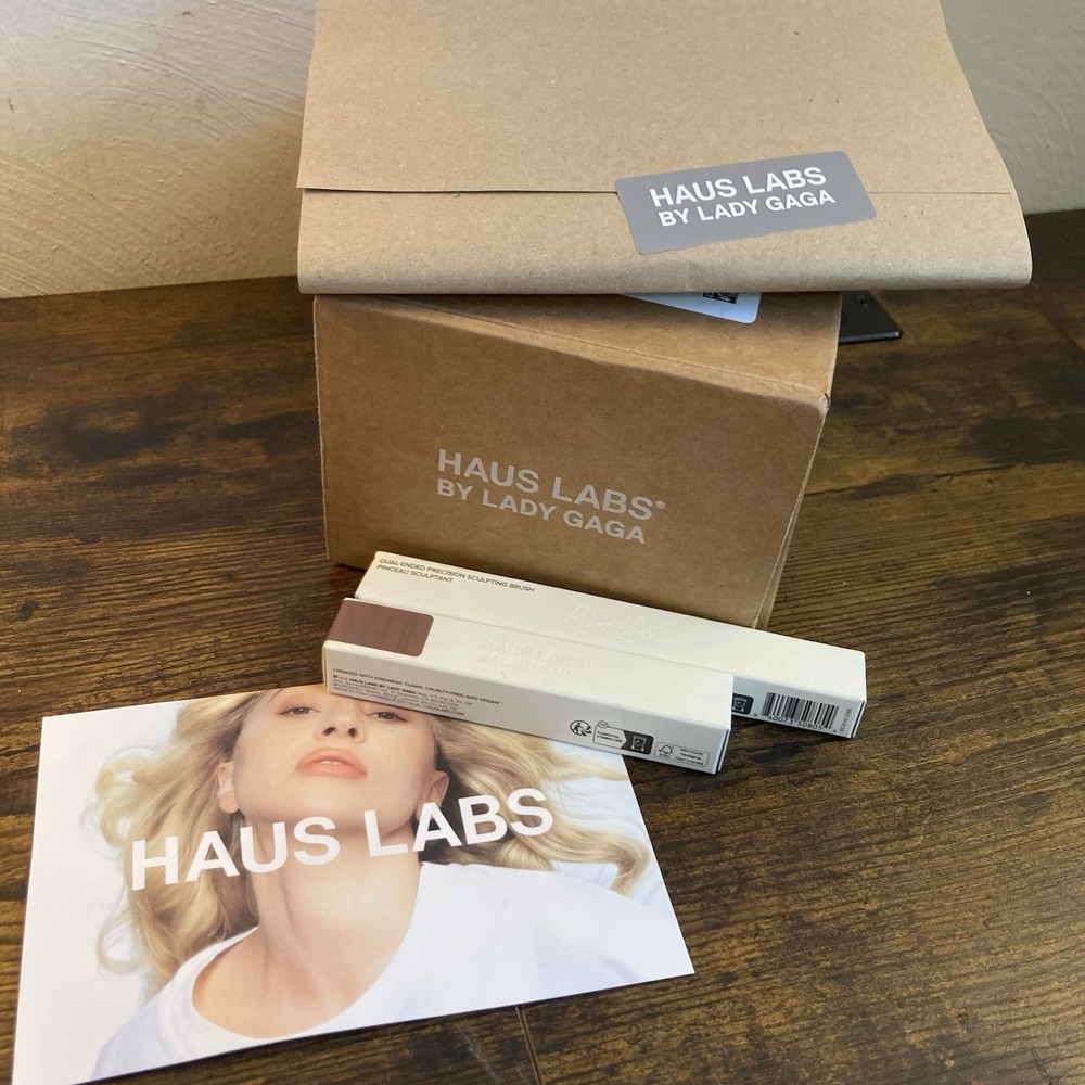 Precision Sculpt Shaping Balm 3.5g + Sculpting Brush Haus Labs Lady Gaga